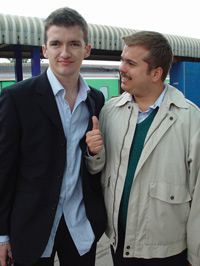 William Mager as Steve and Matt Kirby as Lenny